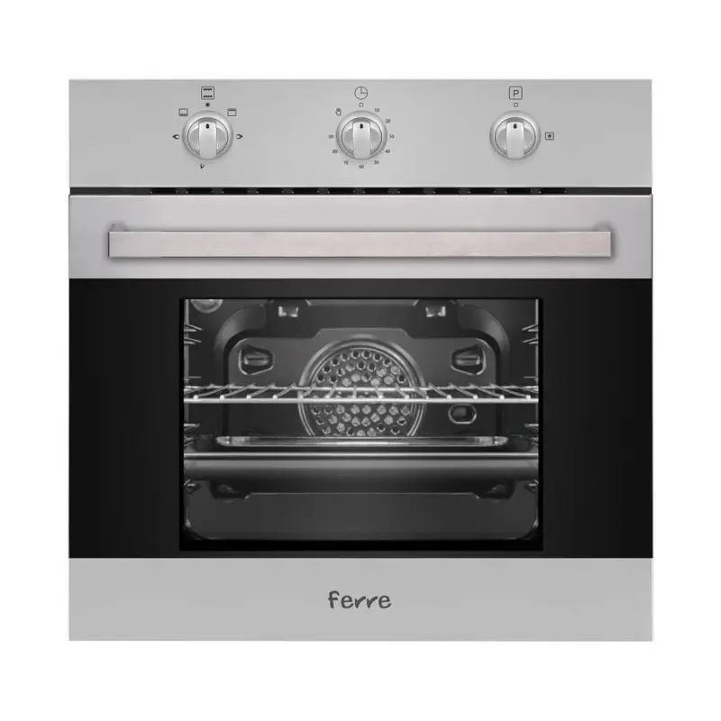 FERRE BI GAS OVEN 60 CM SILVER QGVRN71LT61MI