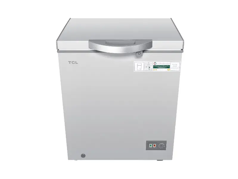 TCL CHEST FREEZER 188 LTR SILVER COLOR INVERTER COMPRESSOR WARRANTY FULL 1 YEARS & 10 YEARS COMPRESSOR F188CFISL