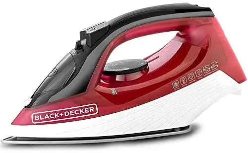 BLACK & DECKER  1600W STEAM IRON X1550 MADE IN CHINA ( 2 YEAR FULL WARRANTY )