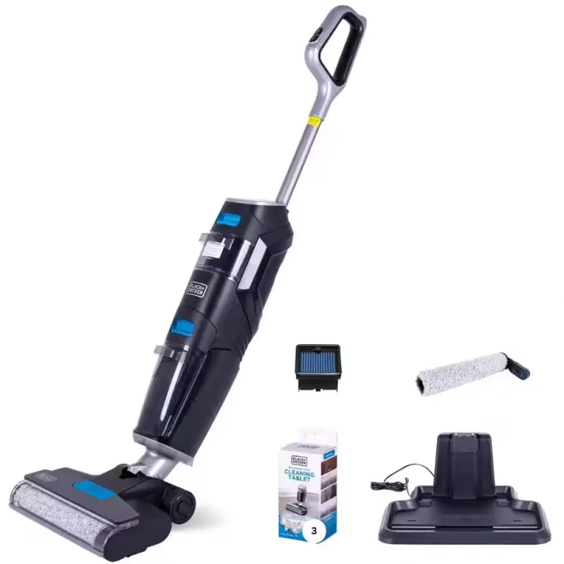 BLACK & DECKER WET & DRY VACUUM + WASH DUO CORDLESS 3-1 ,30MTS RUNTIME, VW252BR MADE IN CHINA ( 2 YEAR FULL WARRANTY )