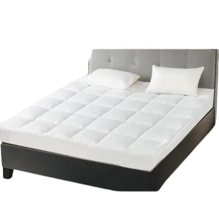 CP TOPPER MICROFIBER 10CM ( WHITE ) 120 X 200 ( WITH 1 PILLOW FREE )