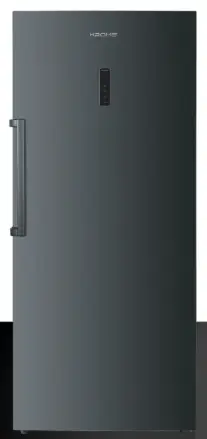 KROME UPRIGHT FREEZER 750L KR-UF750IH GLASS SHELVES INVERTER COMPRASSOR 