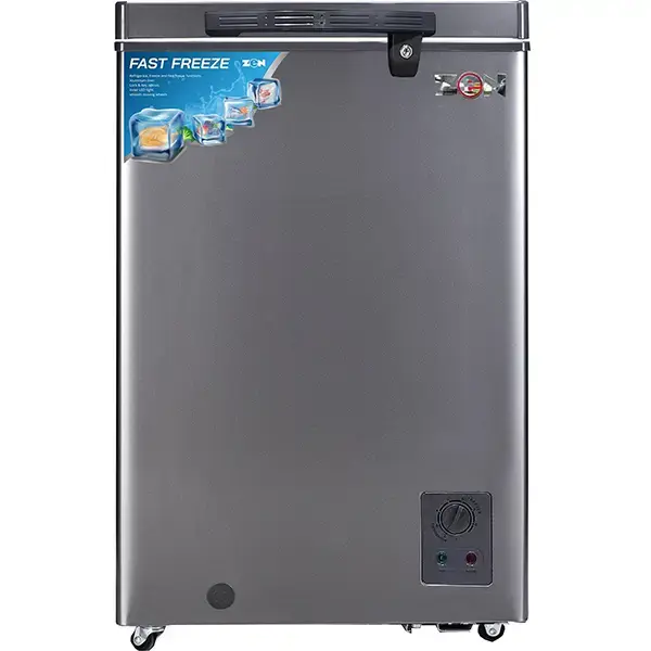 ZEN CHEST FREEZER 140L GREY COLOR ZCFS140