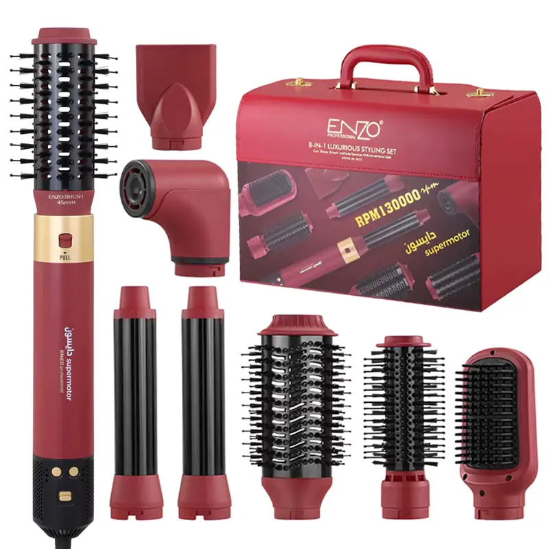 ENZO HAIR STYLER, 8-IN-1 MULTI-FUNCTION EN-6223-2