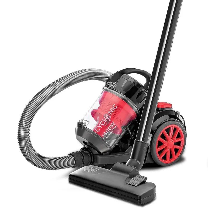 BLACK & DECKER VACUUM CLEANER BAGLESS 2.5L 1600W BL-VM1680 MADE IN CHINA ( 2 YEAR FULL WARRANTY )