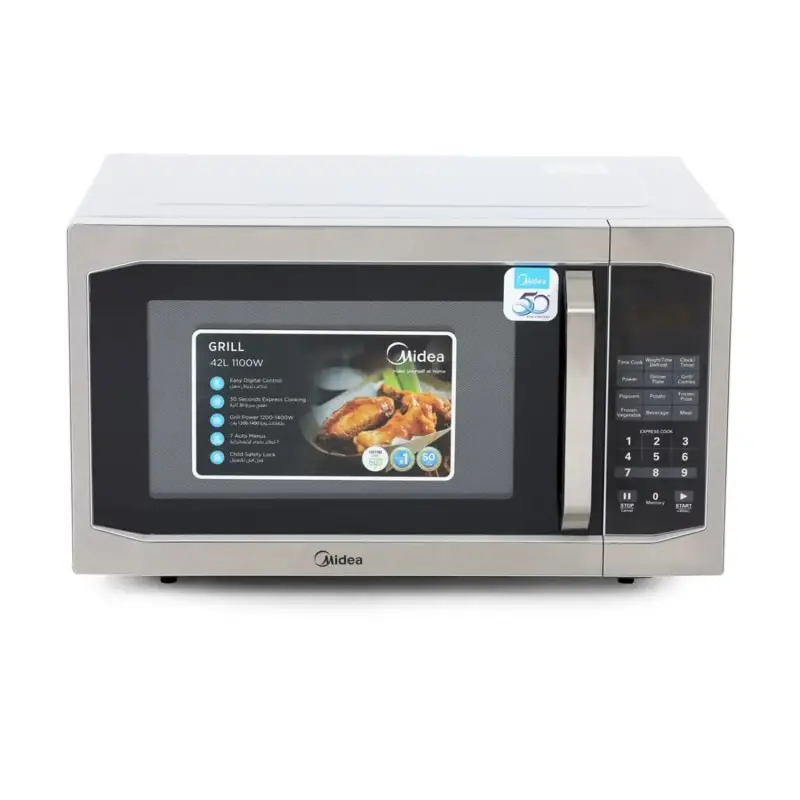 MIDEA MICROWAVE OVEN WITH GRILL 42 LTR DIGITAL 1000W EG142A5L