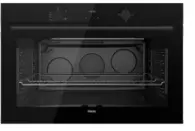 FERRE BI GAS OVEN 90 CM BLACK 111 WITH FAN  LTR QGELG111LT