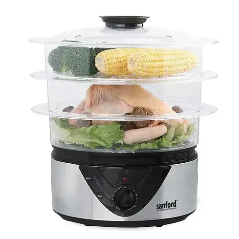 SANFORD FOOD STEAMER 1000W 8.3L SF5754FS BS 