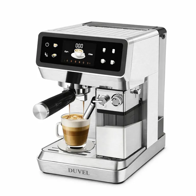 DUVEL COFFEE MACHINE 1350W 20 BAR DL-269 MADE IN CHINA ( 1 YEAR FULL WARRANTY )