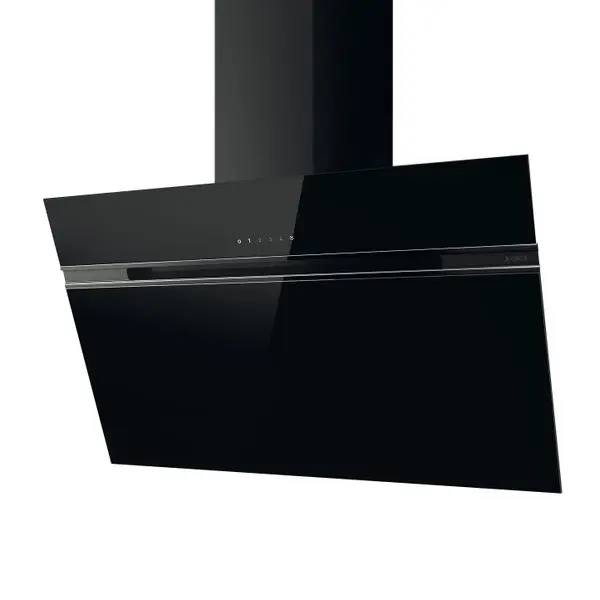 ELICA BI CHIMNEY 90 CM TOUCH BLACK 830 m3/h STRIPE90 MADE IN POLAND ( 1 YEAR FULL WARRANTY )