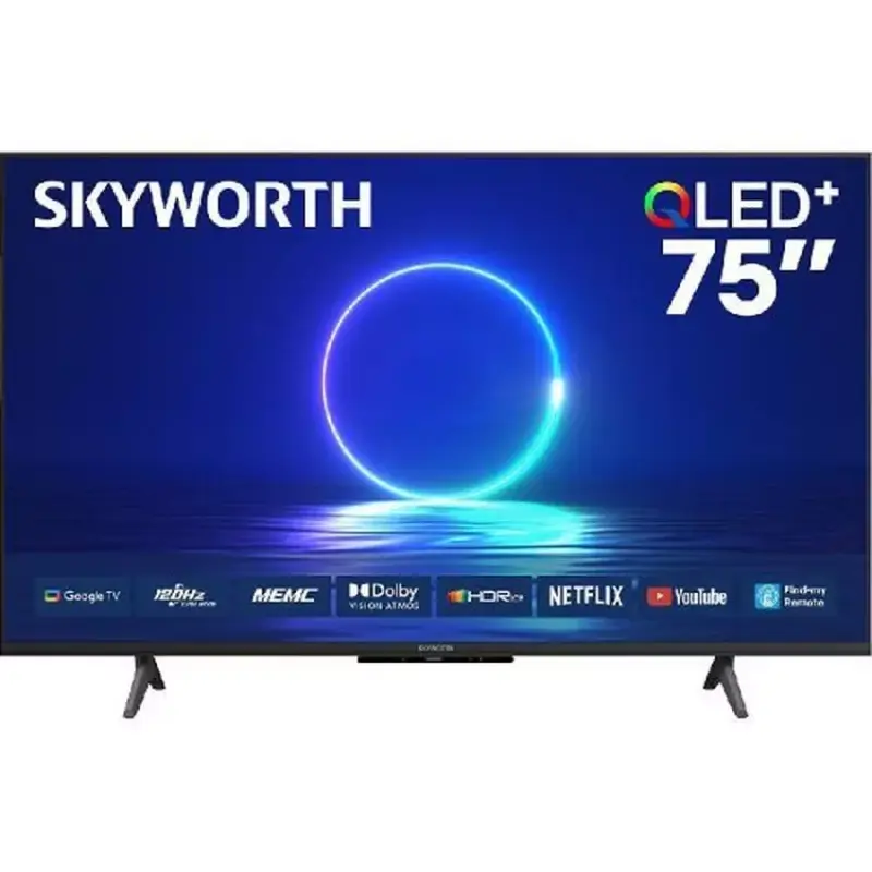 SKYWORTH LED 75 INCH 4K QLED 120 HZ GOOGLE TV 75Q6800H