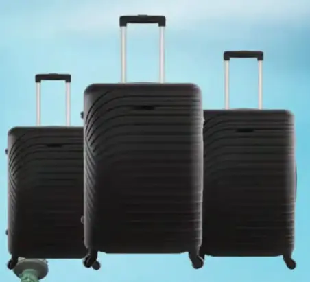 TRAVELLER TROLLEY SET 3PCS 20CM 24CM 28CM TR3385 WARRANTY 2 YEAR