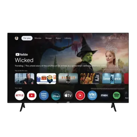 JVC LED TV 50" Google OS Smart 4K UHD 60Hz LT-50N7165