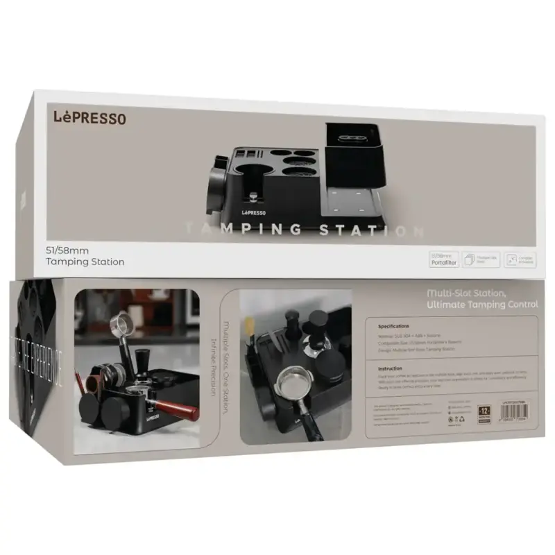 LEPRESSO TAMPING STATION MULTI SLOT ULTIMATE CONTROL 51/58MM 4076470 LPCFFTS0079BK