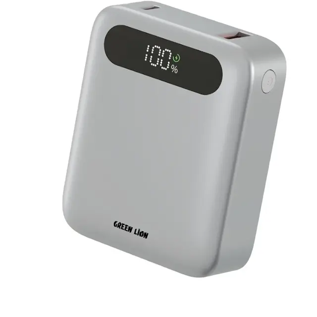 GREEN LION ZUNO POWER BANK 10000MAH PD 20W - SILVER GNZUN10PBSL
