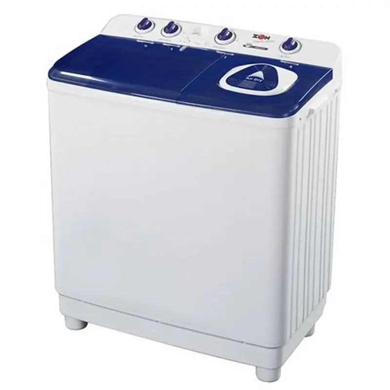 ZEN WASHER TWIN TUBE 10 KG ZWM1075 MADE IN CHINA ( 1 YEAR FULL WARRANTY )