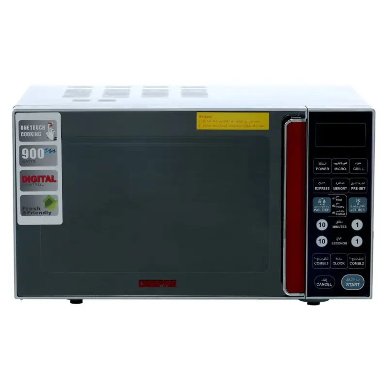 GEEPAS MICROWAVE OVEN / GRILL DIGITAL 27 LTR GMO1876 MADE IN CHINA ( 2 YEAR FULL WARRANTY )