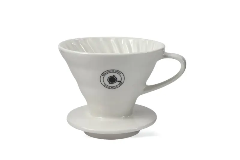 COFFE DRIPPER CIRAMIC 01 WHITE