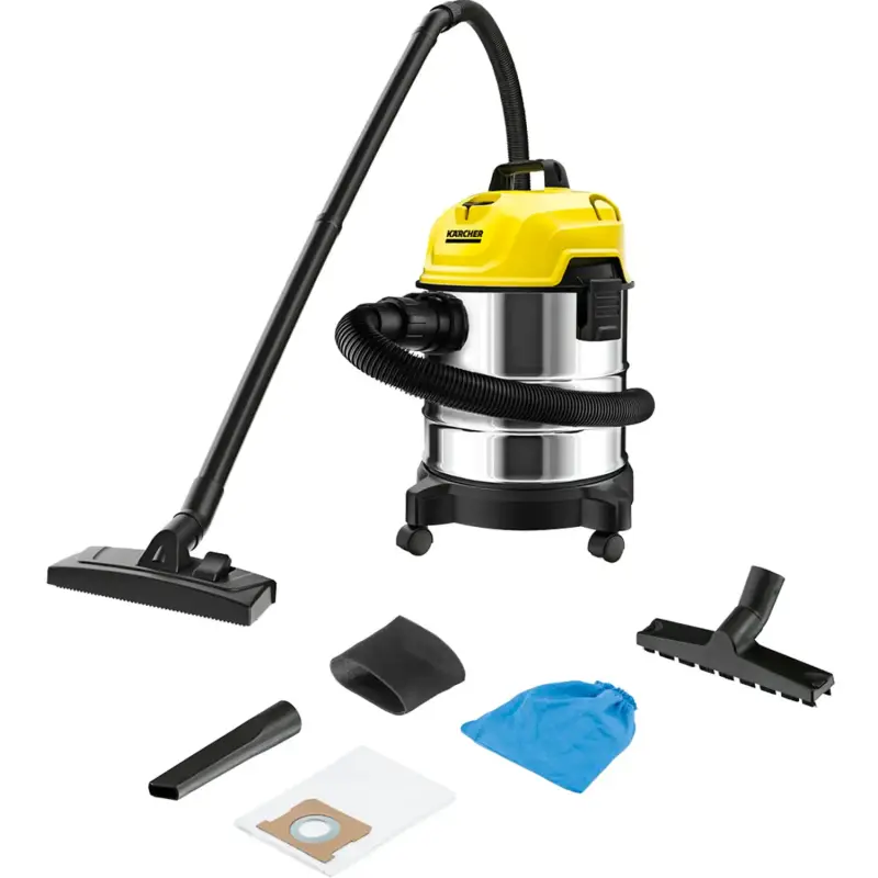 KARCHER VACUUM CLEANER WET AND DRY 1300 W WD 1S CLASSIC 
