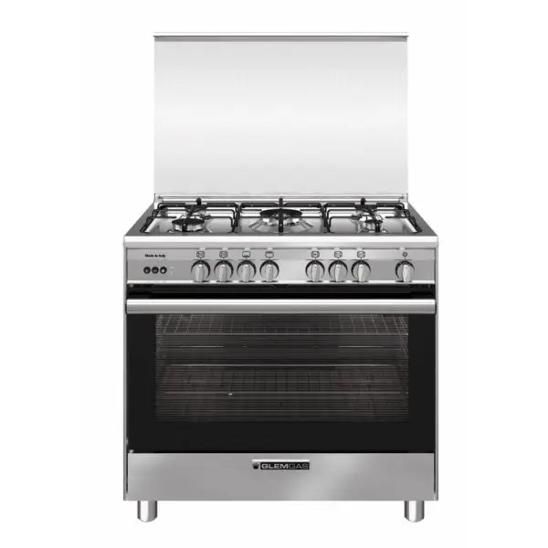 GLEM GAS COOKER 90 X 60 FULL SAFETY W/FAN H/DUTY GGSB9612RIFSCG