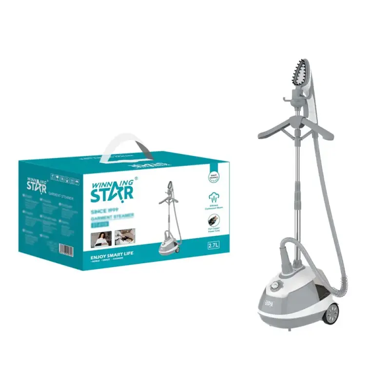 WINNING STAR GARMENT STEAMER 2.7L 1580W ST-6106 MADE IN CHINA ( 1 YEAR FULL WARRANTY )