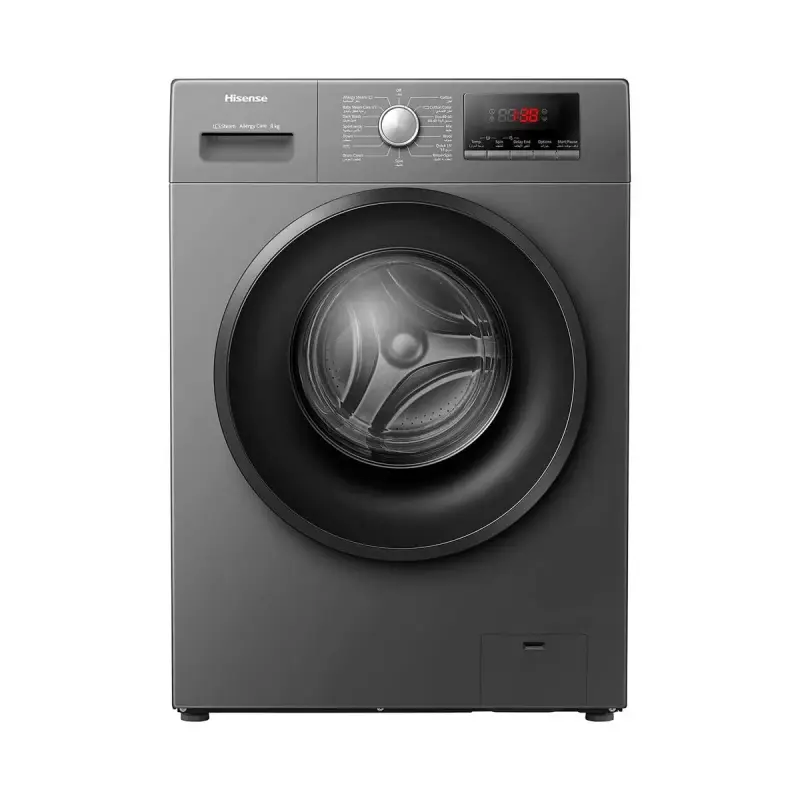 HISENSE WASHER FRONT LOAD 8KG 1200RPM 15 prog WFQP8012T