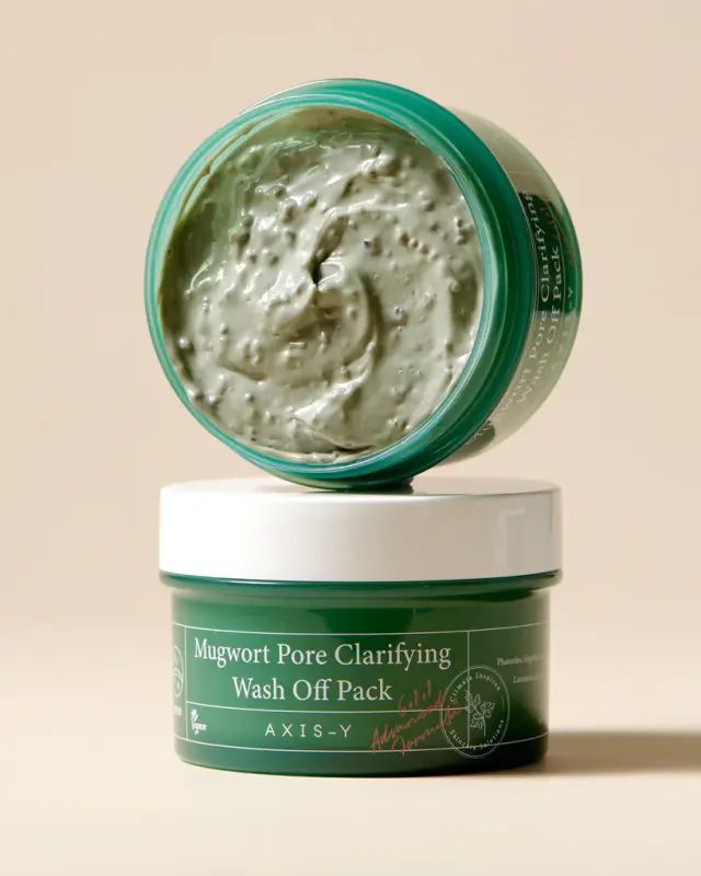 Axis Y Mugwart pore clarifying wash off pack
