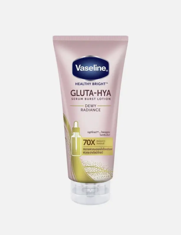 Vaseline Healthy Bright Gluta-Hya Serum Burst Lotion Dewy Radiance