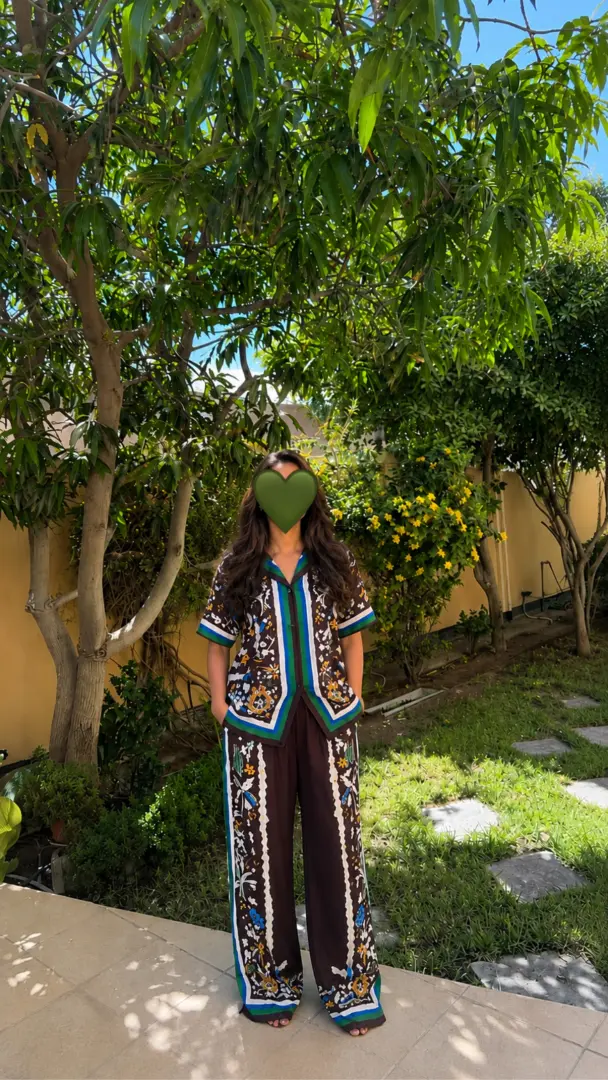 Luna Printed Lounge Set
