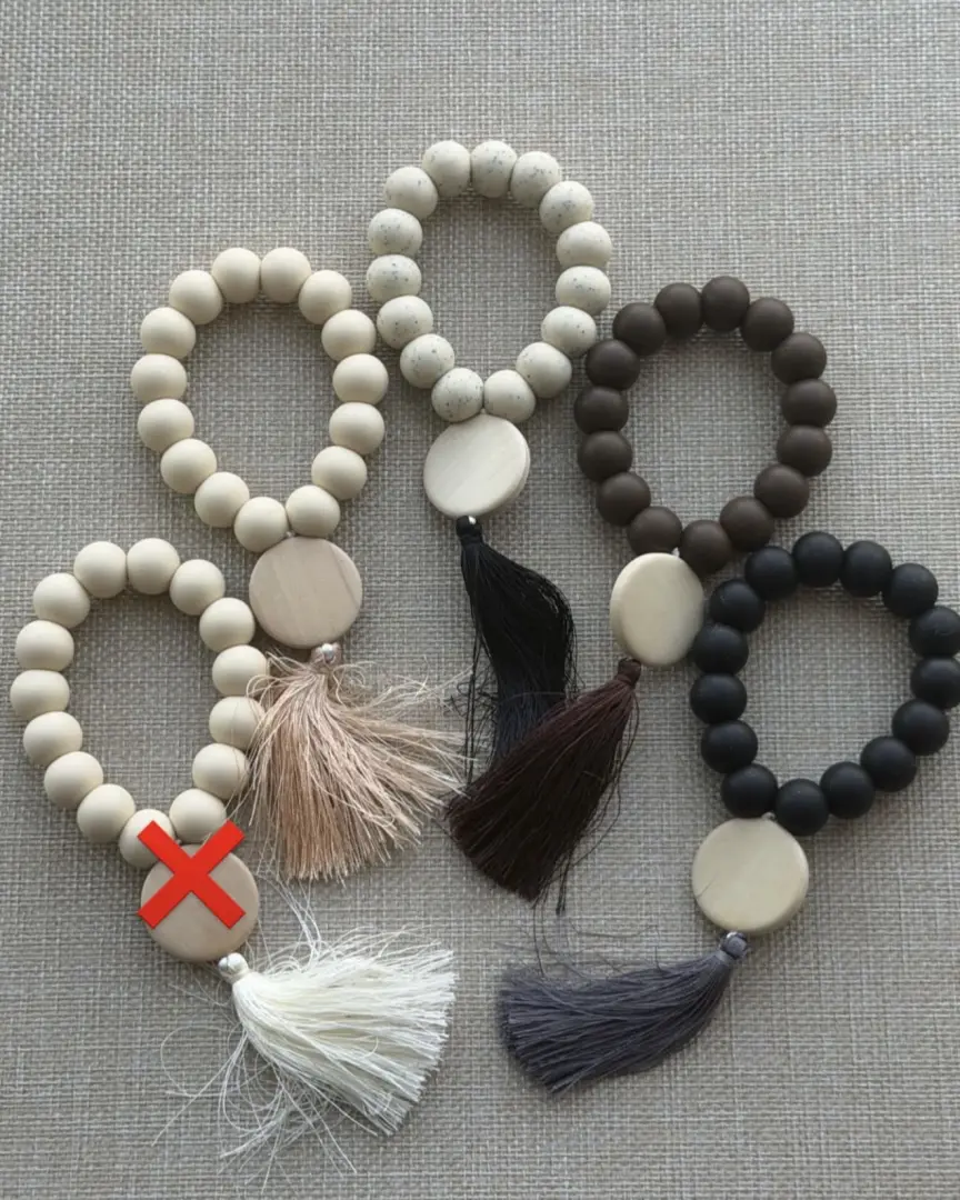 F-مسباح سليكون صغير-Little Silicone Rosary