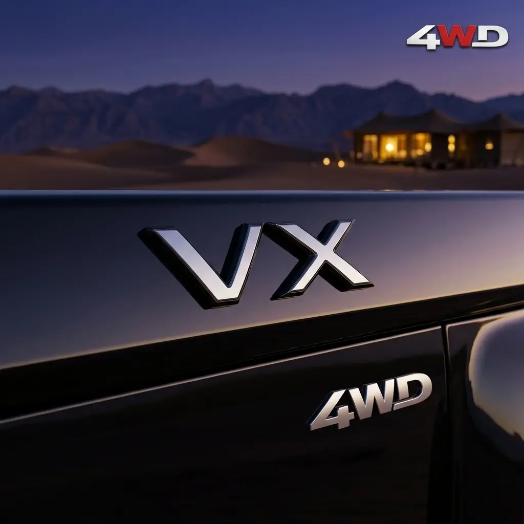 علامة VX لاند كروزر أصلي موديل 98 إلى 2007