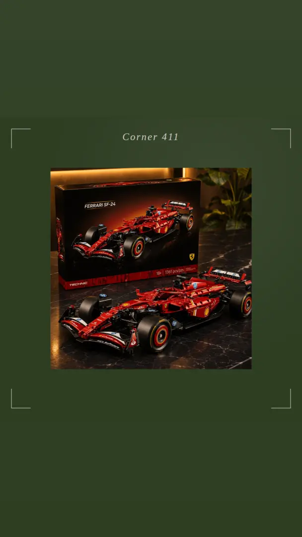 بناء تركيب سيارة F1 فراري 🏎️.