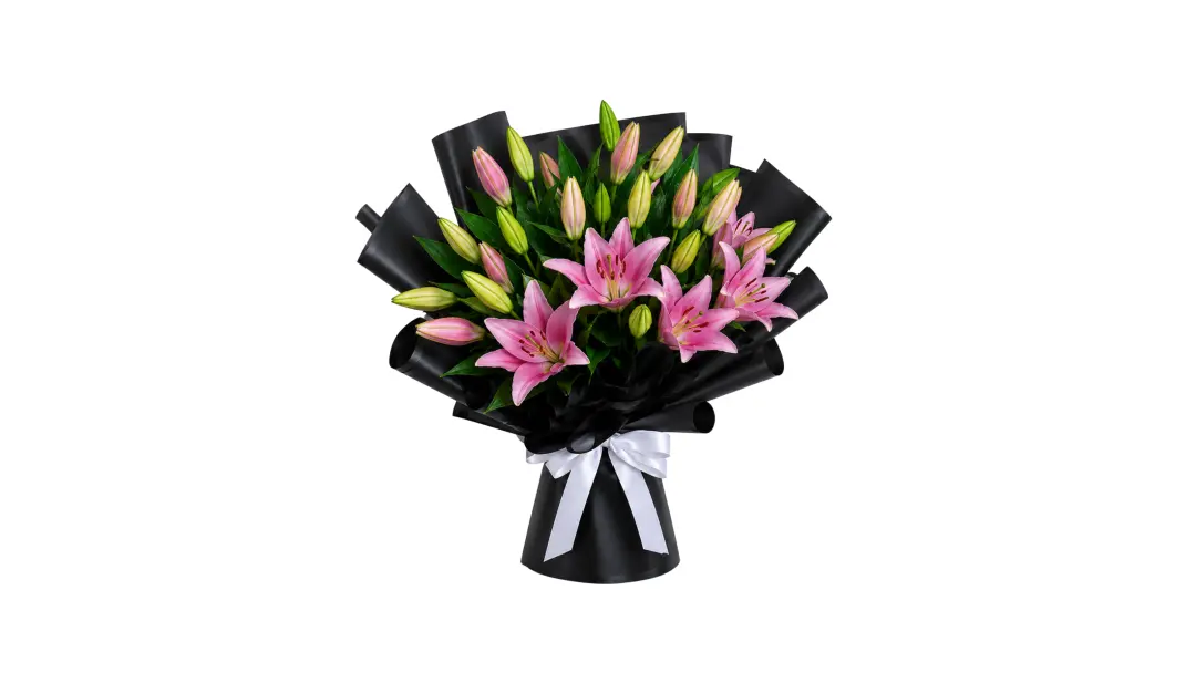 Pink Lily Bouquet