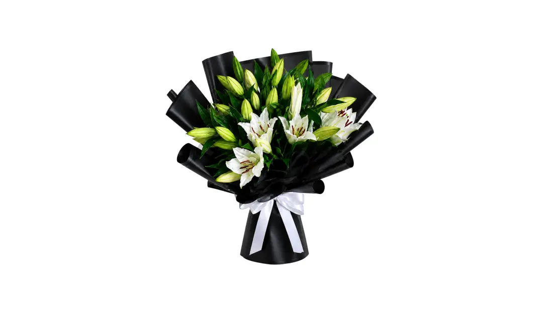 White Lily Bouquet
