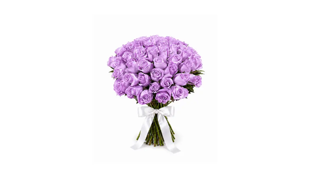 25 Purple Rose Bouquet