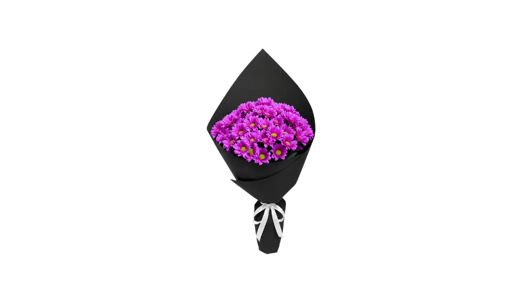 Purple Chrysanthemum Bouquet