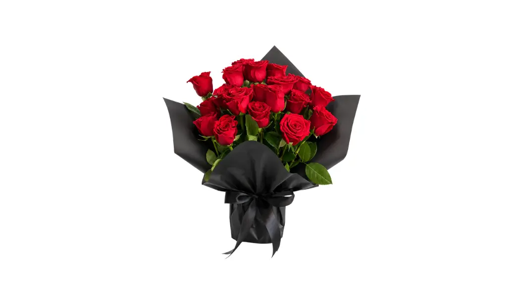 20 Red Rose Standing Bouquet