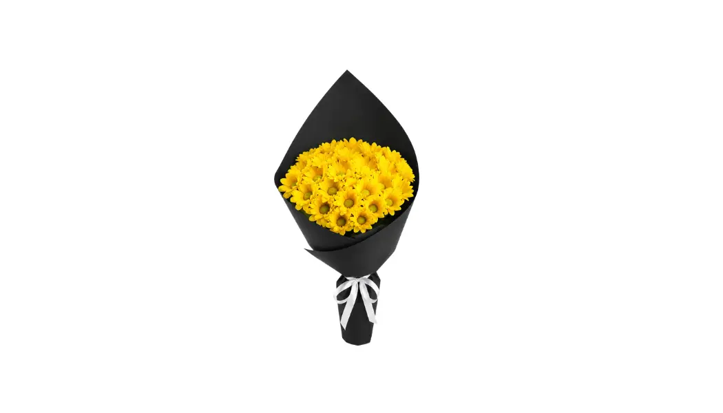 Yellow Chrysanthemum Bouquet