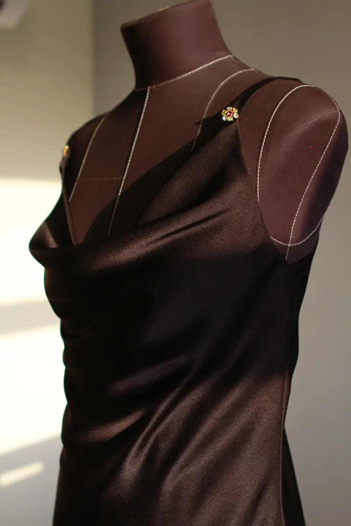 Scarlett Cowl dress