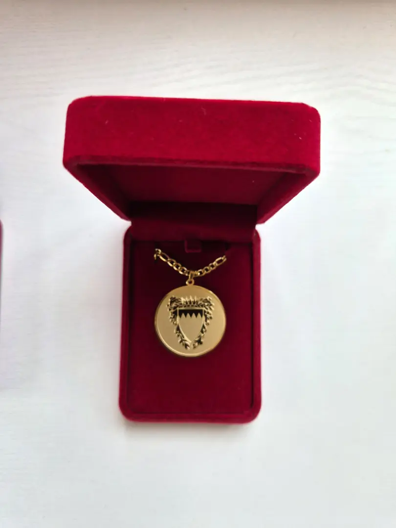 VIP Bahrain Logo Necklace