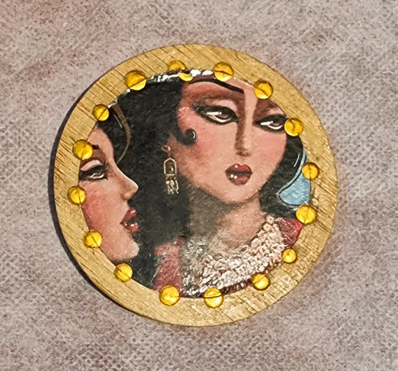 Wooden Mirror 4