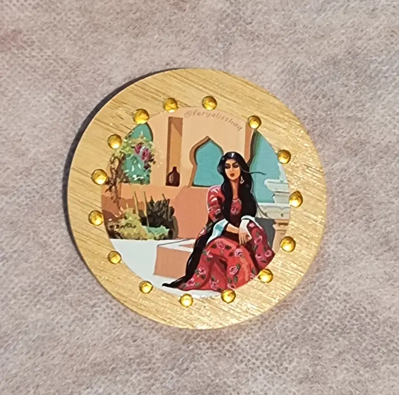 Wooden Mirror 1