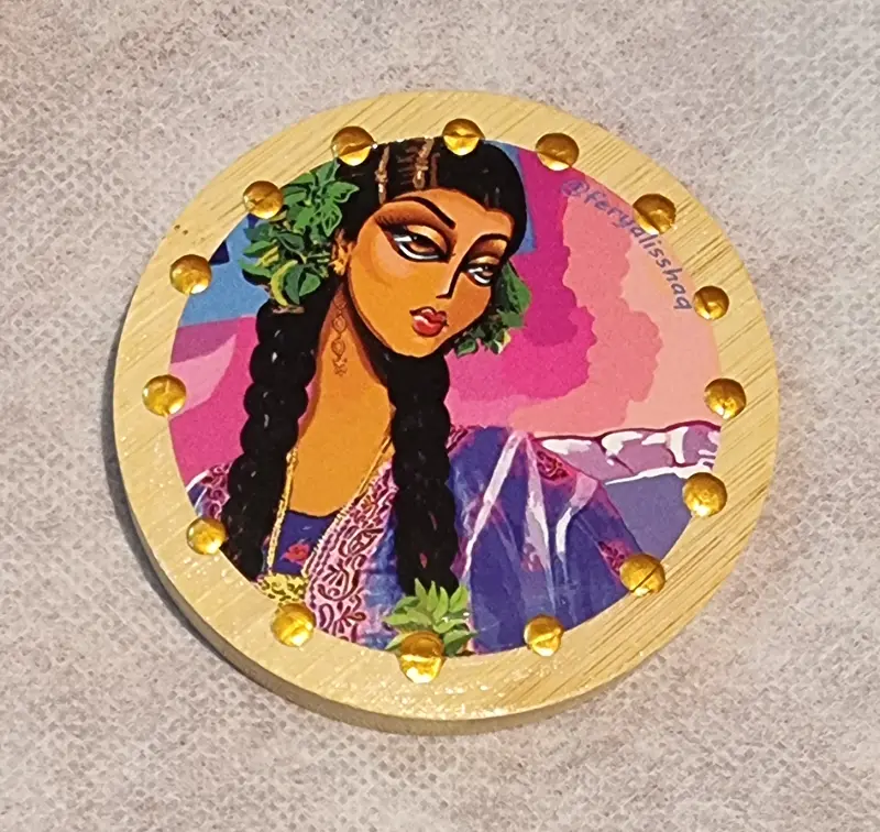 Wooden Mirror 7