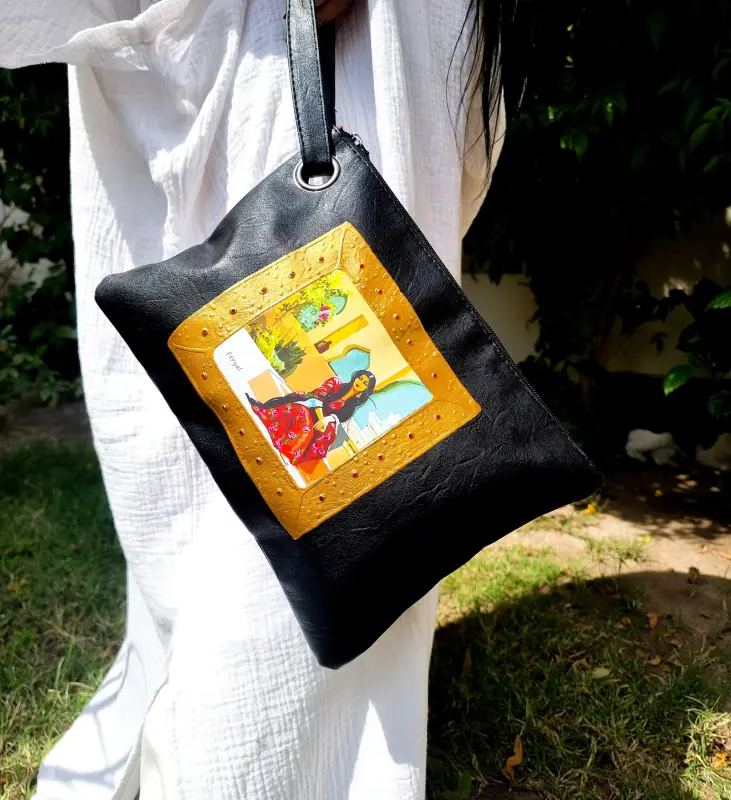 Rectangular Leather Bag 1
