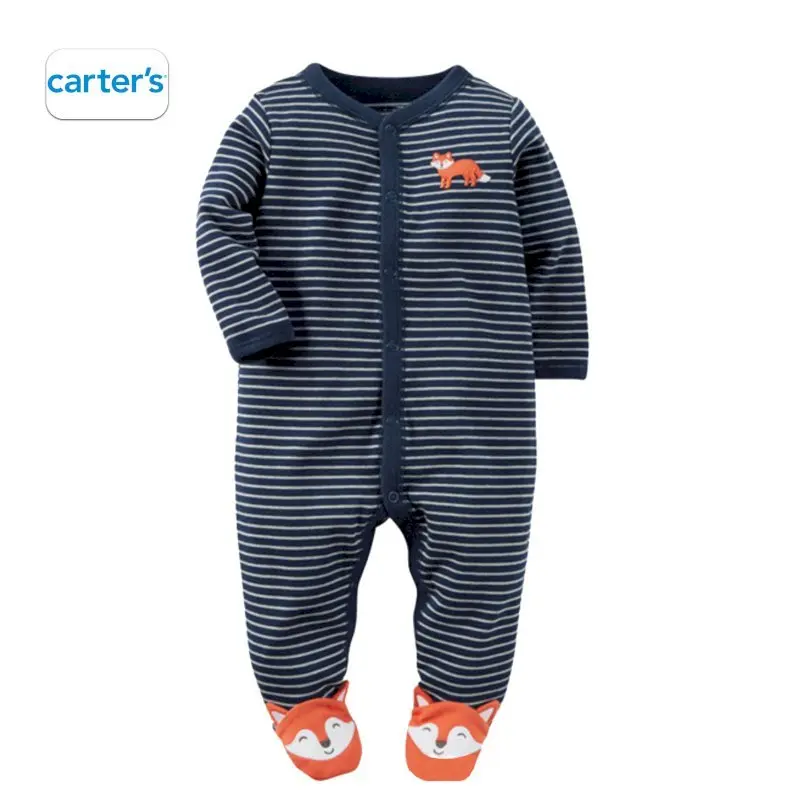 CARTER'S بيجامة نوم بحرية للأطفال بتصميم الثعلب
