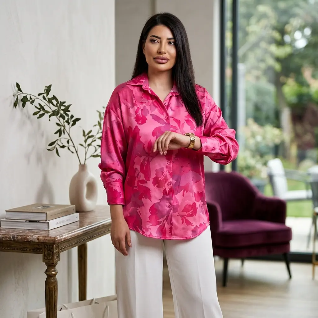 Fuchsia Color Shirt