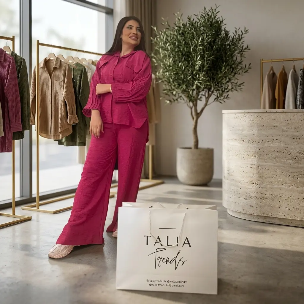 Dark Pink - Two Piece Outfits