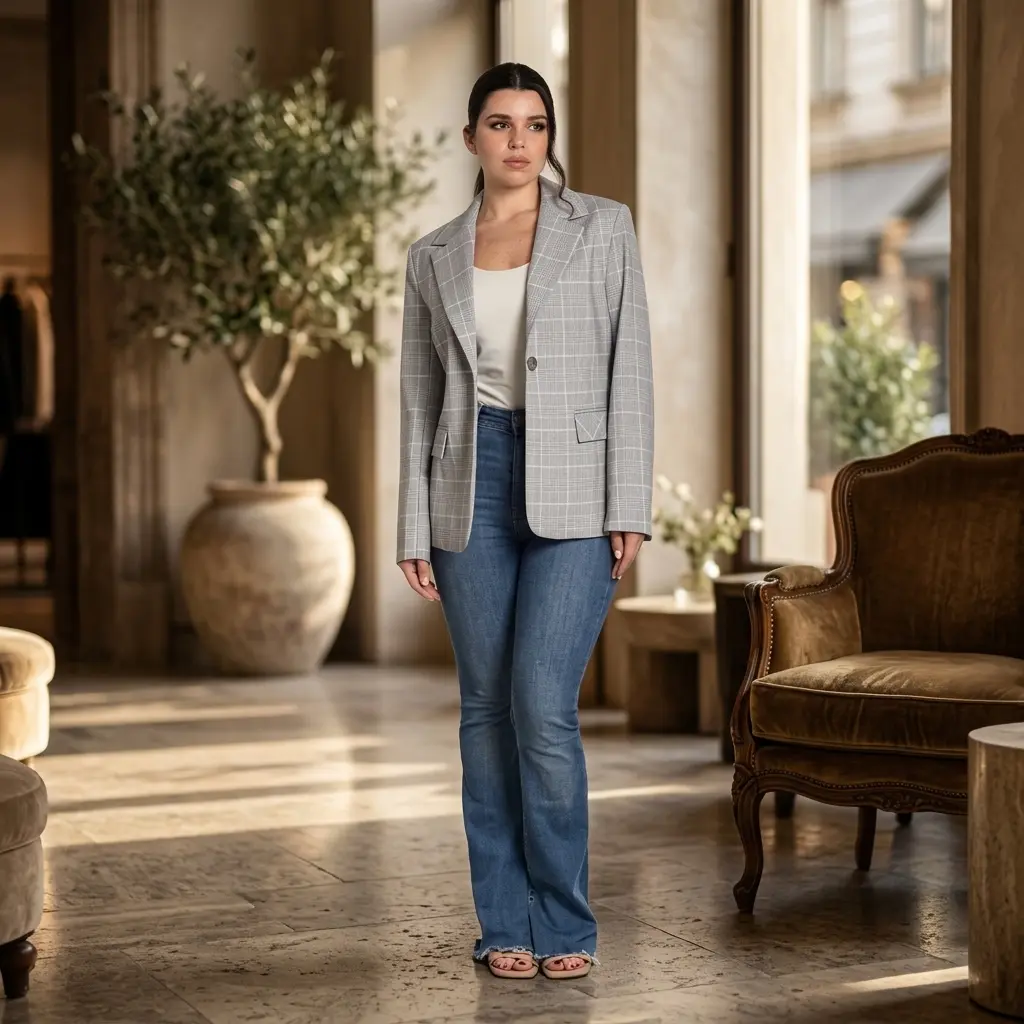 Grey Blazer PR2925-2