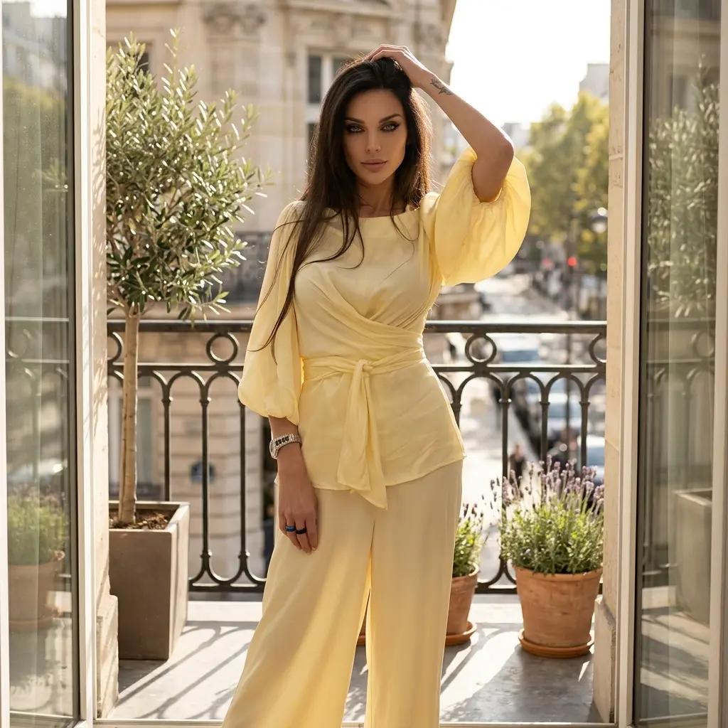 Two Pieces set Ivory breeze