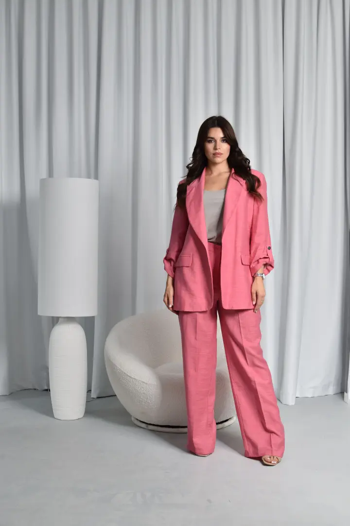 Fuchsia Two Pieces Outfit- LF0626-08